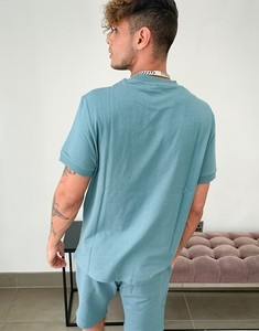 Venta al por mayor Camiseta + Short 2 piezas Algodón Hombres 2025 Conjuntos de verano Casual Streetwear Conjuntos cortos para hombres - Product Image 6