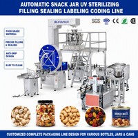 Ligne de machines de pesage et de remplissage pour fruits secs, cacahuètes, pistaches, noix de cajou, céréales, prix fournisseur Chine