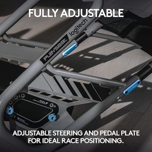 Asiento de Juego Trophy G Edition Sim Racing Cockpit, Totalmente Ajustable, Soporte de Accionamiento Directo, Ligero y Robusto, Comodidad Absoluta - Product Image 3