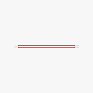 Ensemble de fils 22 AWG rouge/noir de 100 mm, 2 pièces, avec connecteurs 2 broches XH2.54 pour applications de remplacement/réparation - Product Image 1