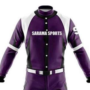 Nuevo Uniforme de Béisbol 2025 de Poliéster con Logotipo Personalizado de Alta Calidad, Diferentes Colores y Tallas Grandes - Product Image 2