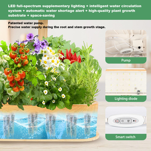 Máquina de Cultivo Hidropónico de Alta Capacidad de 18W, Sistema de Cultivo Inteligente con LED para Vegetales de Hogar y Cocina - Product Image 2