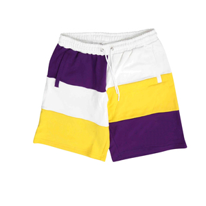 Pantalones cortos de algodón para hombre, shorts con estampado personalizado, diseño de logotipo, bloque de color, cordón, informal, verano 2022 - Product Image 3