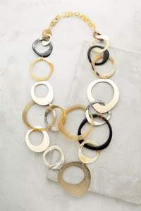 TRADICIONES Recién llegado Collar de cuerno de buey de búfalo Estilo animal pulido Joyería de hueso Cuentas de diseño NATURAL Mujeres Niñas Boda - Product Image 6