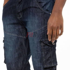 กางเกงยีนส์ขาสั้นลำลองผู้ชายขายส่ง สำหรับฤดูร้อน ความยาวระดับเข่า แห้งเร็ว ระบายอากาศดี บริการ OEM - Product Image 2