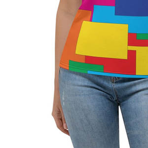 Top Selling High Quality OEM Custom Sublimation Printing <b>Women</b> <b>T</b>-<b>shirt</b> High Quality 100% Cotton Blank Tee <b>Shirt</b> Wholesale Rate - Product Image 6