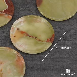 Epoxy Resin <b>Table</b> Coaster Durable Mats & Pads for Tabletop <b>Protection</b> - Product Image 5