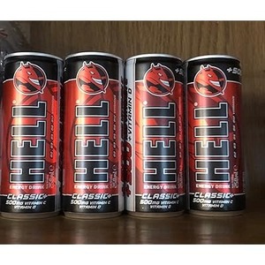 Venta al por Mayor de Bebidas Energéticas Hell 24x250ml a Precios Bajos / Pida Bebidas Hell Bebida Energética Hell con Sabor Clásico - Product Image 4