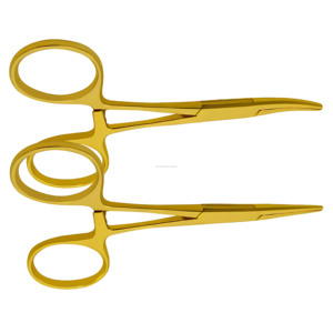 ชุดเครื่องมือผ่าตัดแบบหนีบเลือดชนิด Halsted Mosquito Hemostats ขนาด 5 นิ้ว แบบตรงและแบบโค้ง ผลิตจากสแตนเลส ได้รับการรับรองมาตรฐาน CE ISO ผู้ผลิตขายส่ง - Product Image 1