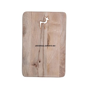Tabla de cortar de madera de lujo Tabla de cortar hecha a mano de calidad superior Nueva tabla de cortar con estilo clásico - Product Image 1