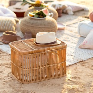Handmade Natural Rattan Trunk Organizer <b>Storage</b> Trunks Closet <b>Chest</b> Organization Containers Wholesale From Vietnam - Product Image 6