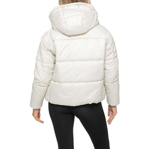 แจ็กเก็ตทรงปลาปักเป้าสำหรับผู้หญิงเสื้อแจ็คเก็ตทรงพองหนาอบอุ่นมีสไตล์โลโก้ตามสั่งสำหรับฤดูหนาว - Product Image 2