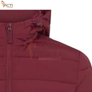 Venta al por mayor de chaquetas acolchadas con logotipo personalizado impreso para los hombres de calidad superior chaqueta acolchada hecha en Pakistán - Product Image 4
