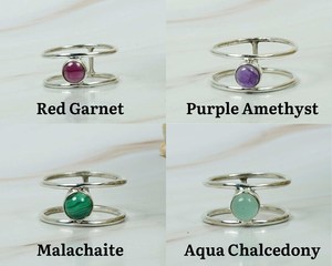 Top qualité solide 925 argent Sterling plaqué ovale lunette réglage à la main femmes en vrac bague bijoux bahamiens fournisseurs de gros - Product Image 4