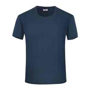 Camiseta de Hombre de Algodón Tejido, Cómoda, de Manga Corta, Fabricada en Pakistán, Proveedor de Fábrica - Product Image 1