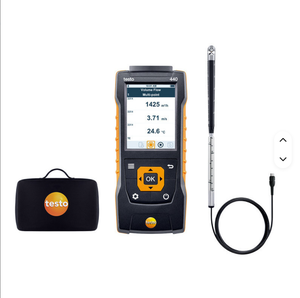 Misuratore di Velocità del Vento Digitale Testo 440 con Grado di Protezione IP67, Temperatura Operativa -20°C +70°C, in Plastica ABS, Garanzia di 1 Anno - Product Image 3