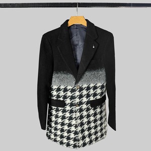 Manteau long élégant pour homme en laine écologique, chaud et épais pour l'hiver, coupe élégante de qualité supérieure, idéal pour le bureau, les voyages, le style décontracté et la mode. - Product Image 2