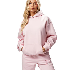 Survêtement pour femmes Logo personnalisé Design Meilleure qualité Vente en gros Surdimensionné Respirant Grande taille French Terry Survêtement pour femmes - Product Image 2