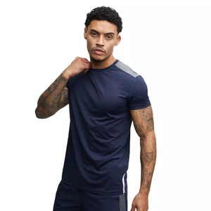 Fabricant professionnel hommes O cou T-Shirts à manches longues haute qualité vêtements de sport décontractés été Fitness t-shirt pour hommes - Product Image 2