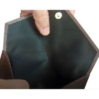 Pochette en cuir faite à la main, élégante et fine, pour tablette, idée cadeau minimaliste de luxe, style unisexe
