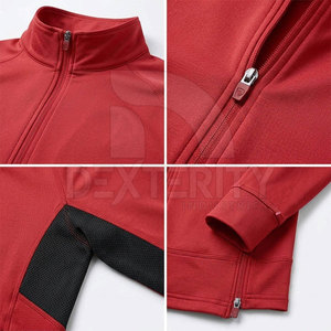 Chaquetas de rendimiento para adultos, económicas, transpirables, personalizadas, con cuello alto, logotipo frontal y cremallera, estilo lona, las más vendidas. - Product Image 6