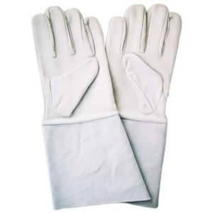 Gants de soudage en cuir de protection de la meilleure qualité, conçus avec une résistance à la chaleur, à prix raisonnable - Product Image 1
