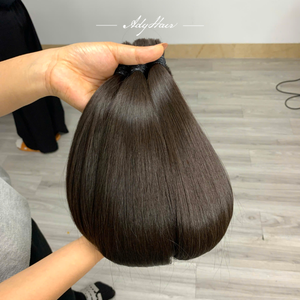 Meilleures ventes Perruque très demandée MOQ Premium Cheveux humains vietnamiens 100% bruts vierges de qualité supérieure, couleur argent, prix de gros direct usine - Product Image 4