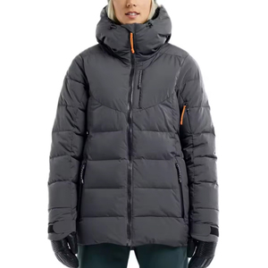 Venta al por mayor de chaquetas de invierno de los hombres personalizados de alta calidad de gran tamaño de largo diseño de pie con capucha cuello cremallera High Street Coated - Product Image 5