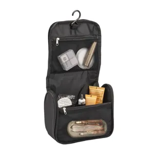 Borsa da Toilette Personalizzata in Microfibra con Accessori su Misura - Product Image 3