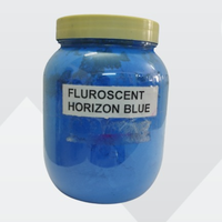 Poudre phosphorescente fluorescente bleue Horizon de qualité supérieure lueur dans l'obscurité pour le revêtement de pigments utilisés dans le plastique de peinture à l'encre