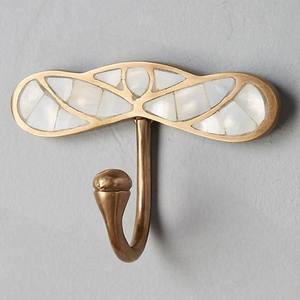 Juego dorado de 2 ganchos de metal con forma de palmera para decoración de pared, ganchos más vendidos, ganchos para toallas y ropa - Product Image 4