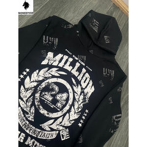 เสื้อฮู้ดผ้าฟลีซปักโลโก้ได้ตามต้องการของผู้ชายเสื้อสเวตเชิ้ตลำลองฤดูหนาวแบบลำลองเทคนิคการพิมพ์ลายนูนบนหน้าจอแบบ3D เทคนิคซักได้ - Product Image 2