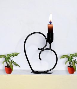 Forme de coeur vente chaude fantaisie métal fer bougie navire luxe Table décoration bougie support maison Accent meilleur prix bougie moule - Product Image 2
