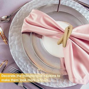 Wooden Napkin <b>Ring</b> Exclusive Indian Christmas Table Decor for Wedding Parties <b>Circle</b> Table Napkin <b>Ring</b> - Product Image 3