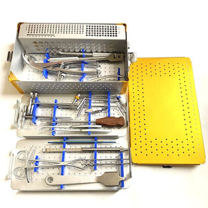 Ensemble d'instruments chirurgicaux orthopédiques en acier inoxydable pour usage professionnel - Trousse médicale de haute qualité - Product Image 2