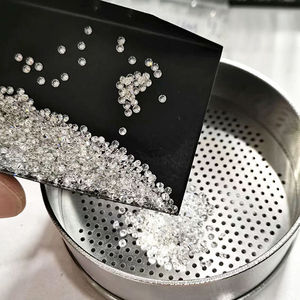 เพชรทรงกลมหลวมสี5 CT สำหรับห้องปฏิบัติการปลูก IGI ได้รับการรับรองอัญมณีประกายตัดสดใสสำหรับทำเครื่องประดับการออกแบบที่สง่างาม - Product Image 1