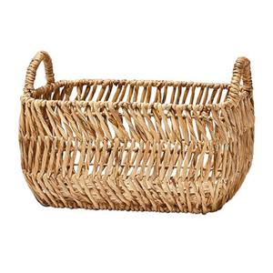 ตะกร้าผักตบชวาสานมือสำหรับจัดเก็บของในบ้านทำจากเวียดนาม - Product Image 4