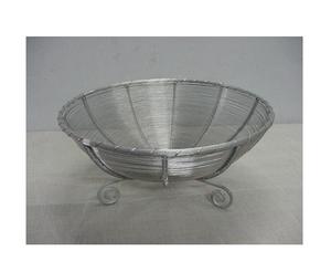 Decorative Aluminium <b>Wire</b> Bowl for Fruits & Vegetables Handcrafted Wired <b>Basket</b> High on Demand Dinnerware Bowls - Product Image 1