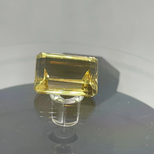 Citrino Natural de 18x13 mm, Forma Octogonal, Gema Facetada para la Fabricación de Joyas - Product Image 1