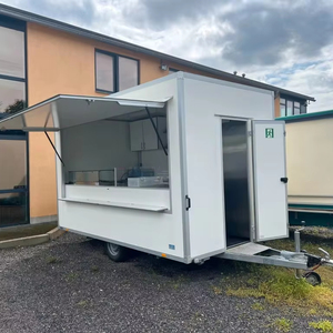 Remolques de comida móviles Café y pizza Hamburguesa Camper Cart Equipo de horneado Tuk; Camión de comida versátil a la venta - Product Image 1