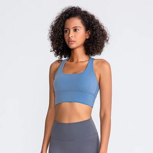 สปอร์ตบราและกางเกงขาสั้น2ชิ้นสำหรับผู้หญิงสปอร์ตบราออกกำลังกายฟิตเนสออกกำลังกาย - Product Image 3