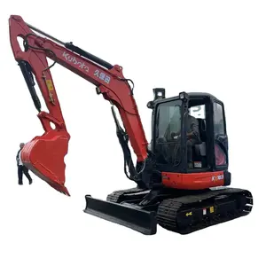 Pour Kubota KX163-5 Mini pelle 5 tonnes capacité japon moteur avec pompe moteur boîte de vitesses utilisé chenille pelle noyau roulement - Product Image 1