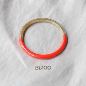 Pulsera de cuerno de búfalo lacado en color hecha a mano en Vietnam, se aceptan pedidos al por mayor y personalizados - Product Image 5