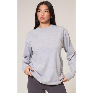 100% Pima coton t-shirt Femme femmes T-Shirts hauts pour femmes vêtements pour femmes en gros - Product Image 4