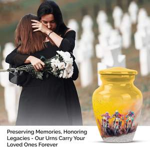 Urna de montar para cenizas, urna de recuerdo para hombre adulto para papá, urna de cremación para cenizas humanas, urna funeraria conmemorativa para mujeres, tamaño personalizado - Product Image 2