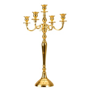 Top Selling Handmade Candelabra Modern Candle Stand High Quality Elegant Holder for Wedding <b>Table</b> and Stylish Home <b>Decoration</b> - Product Image 2