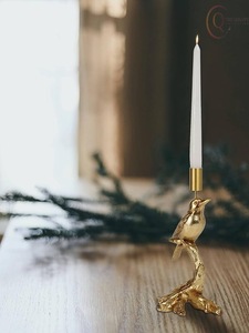 Juego de Portavelas y Farolillos de Metal Hechos a Mano |   Decoración Elegante para Mesa y Colgante - Product Image 5