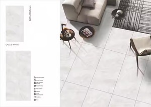 24x48 Calacata Pearl Glossy 60x120 Glacé Poli 600x1200mm Porcelaine 2x4 Sol Céramique Carreaux Vitrifiés Extérieur Intérieur Utilisation - Product Image 4