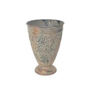 Jardinière et Pots de conception galvanisée populaire jardinière de décor de jardin en métal avec poignée pour décor de fleurs et de plantes - Product Image 4