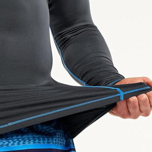 เสื้อแรชการ์ดสำหรับออกกำลังกายแขนยาวแบบธรรมดาพิมพ์ลายตามสั่ง - Product Image 5